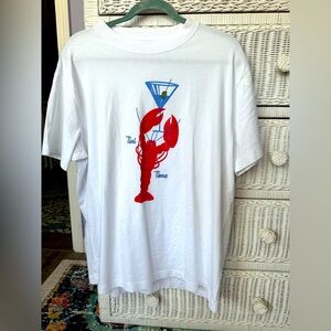 Oversized Abercrombie and Fitch graphic tee